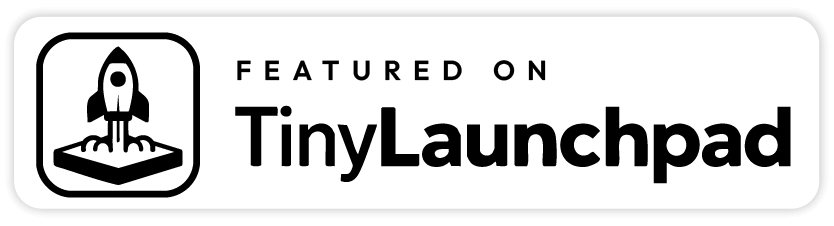 Featured on TinyLaunchpad