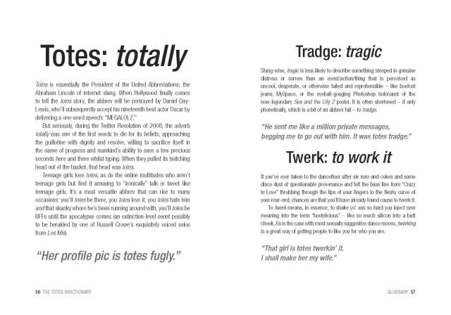The Totes Ridictionary