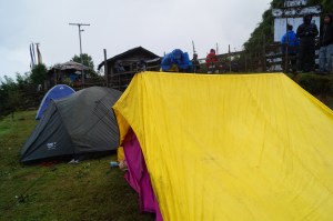 Our Tents in Tshoka