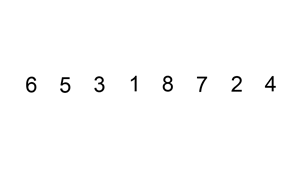 Insertion Sort Algorithm Process
