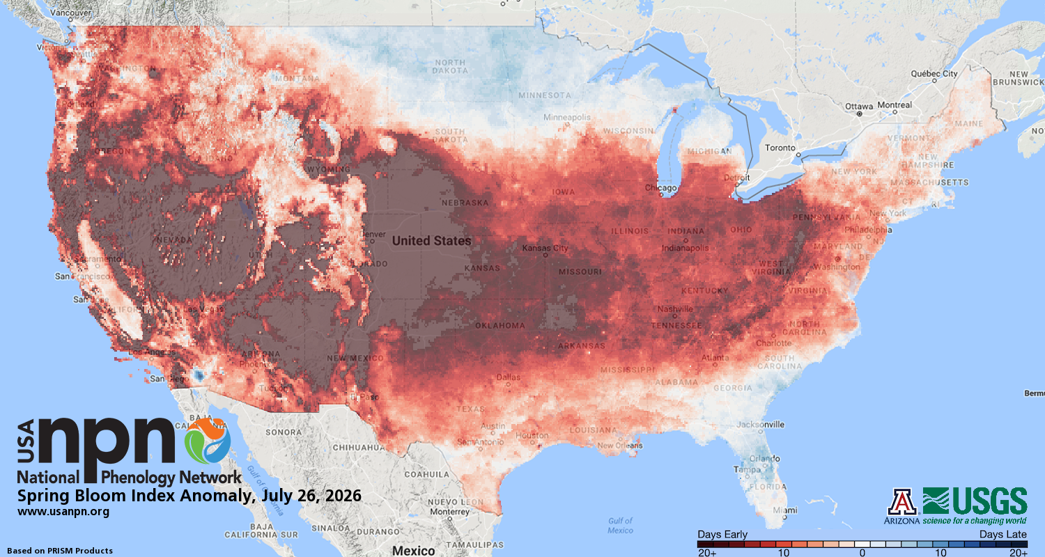 Spring First Bloom Index