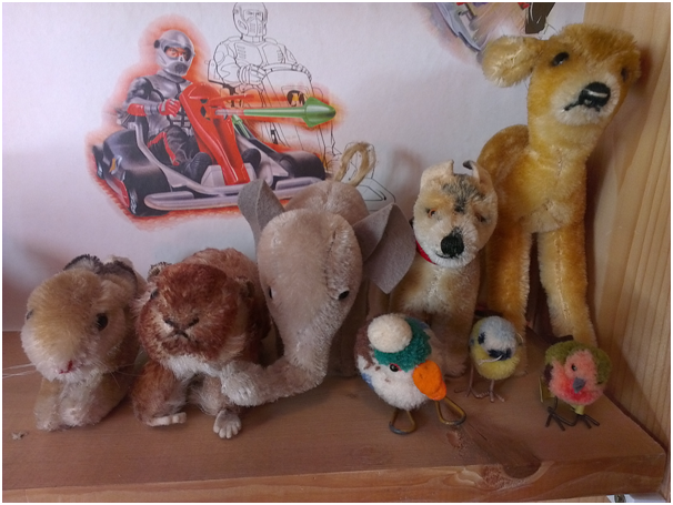 Deer,dog,elephant,marmot,rabbit, birds
