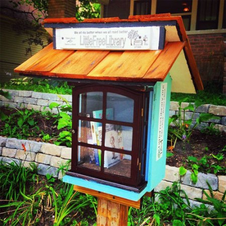Little Free Library in Indianapolis