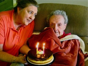 Thank you, Tammy, for all the special care you give to my mom. You're a good friend to both of us.