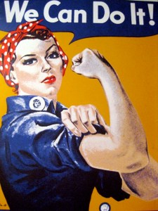 Maybe this WWII poster was in the inspiration for Mother A???