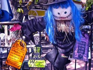 Cafes like Bon Ton's in Colorado Springs get in full swing for Halloween.