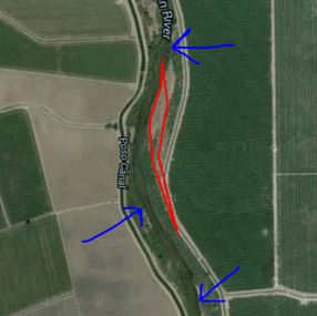San Joaquin River canal land