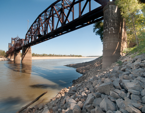 _JOE0632-wg The Arkansas River Bridge at Yancopin, Arkansas
