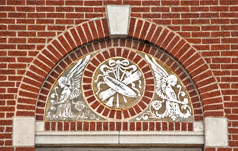 hdr-7325-7331 Pine Bluff Saenger Theater exterior decor