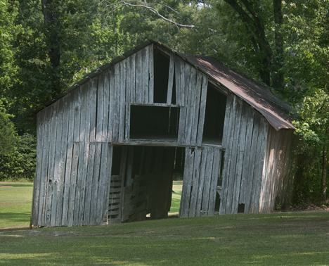 _JOE8326-crop Old barn on Mount Harmony Church Road near PIne Bluff AR