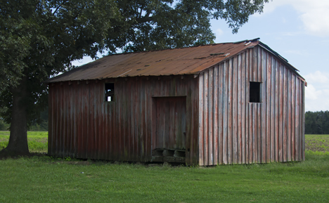 Old building in Rohwer Arkansas