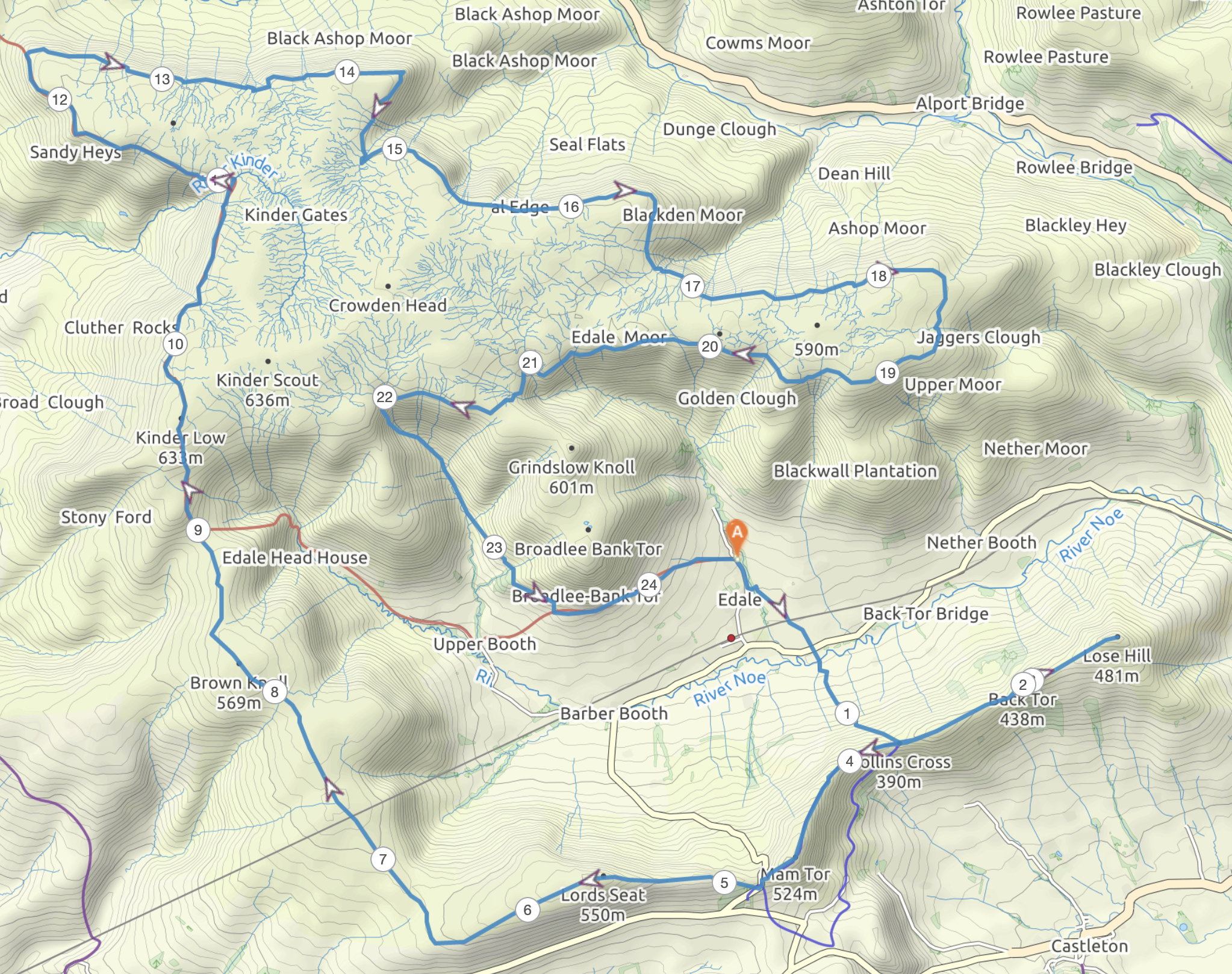 Kinder Circuit Map