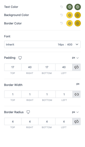 Style Your Website With Global Settings Button Options
