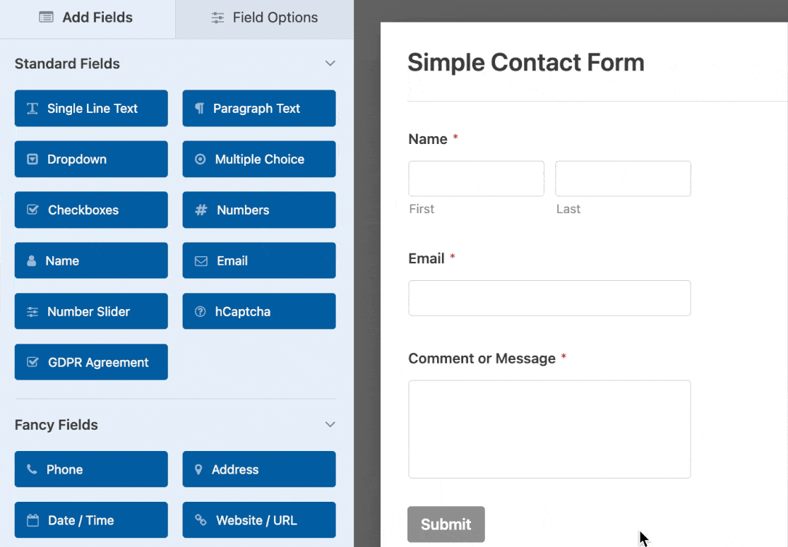Añadir Campo de Teléfono - WPForms Añadir un campo de teléfono a un formulario de contacto
