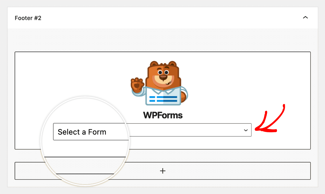 widget-select-form - WPForms Selecting a form to display in a widget