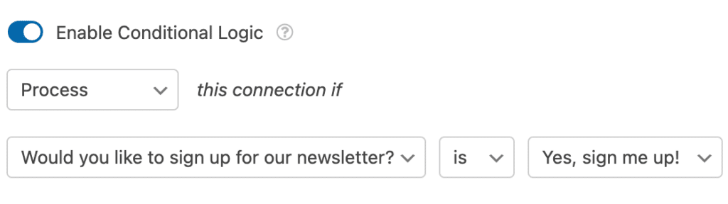mailchimp-conditional-logic-example - WPForms Conditional Logic