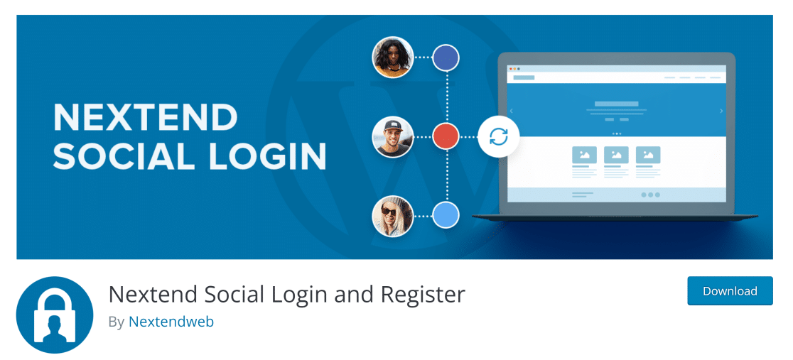Login social Nextend - WPForms Login social Nextend