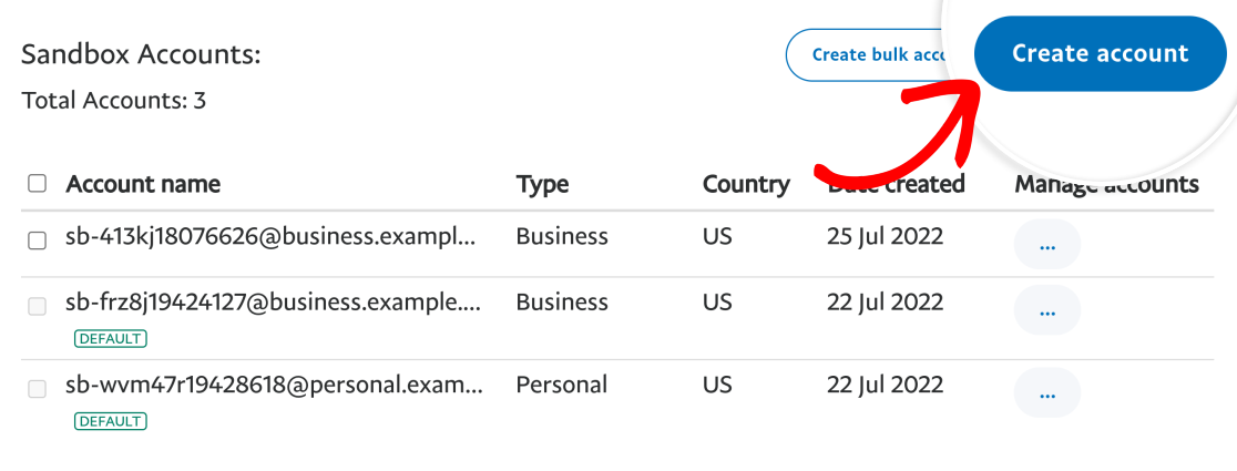create-account-paypal-sandbox - WPForms Criar uma nova conta PayPal Sandbox