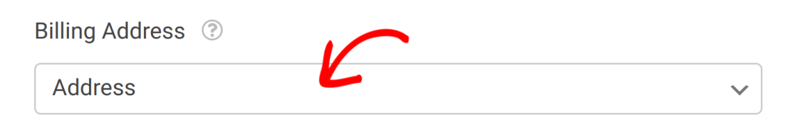 endereco-faturacao-paypal-commerce - WPForms Selecionar um campo de endereço de faturação