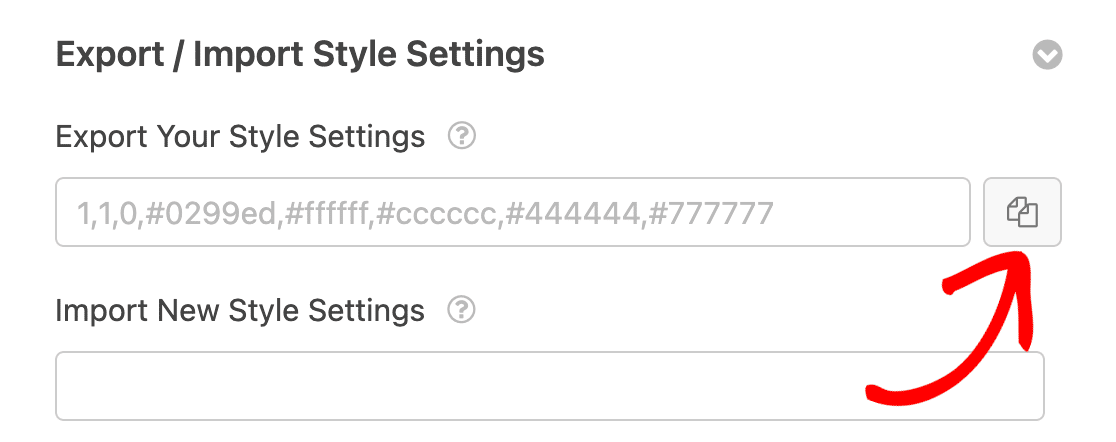 Copy Lead Form Styles - WPForms Copy Lead Form styles
