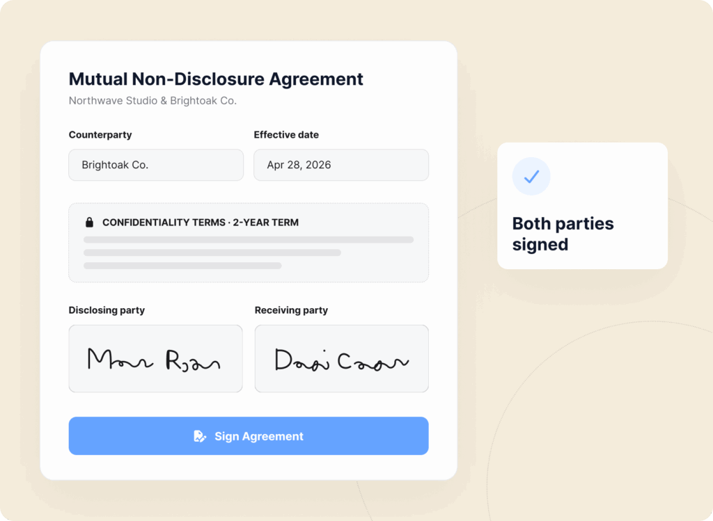 Exemple de formulaire de signature d'accords clients - WPForms Exemple de formulaire de signature d'accords clients