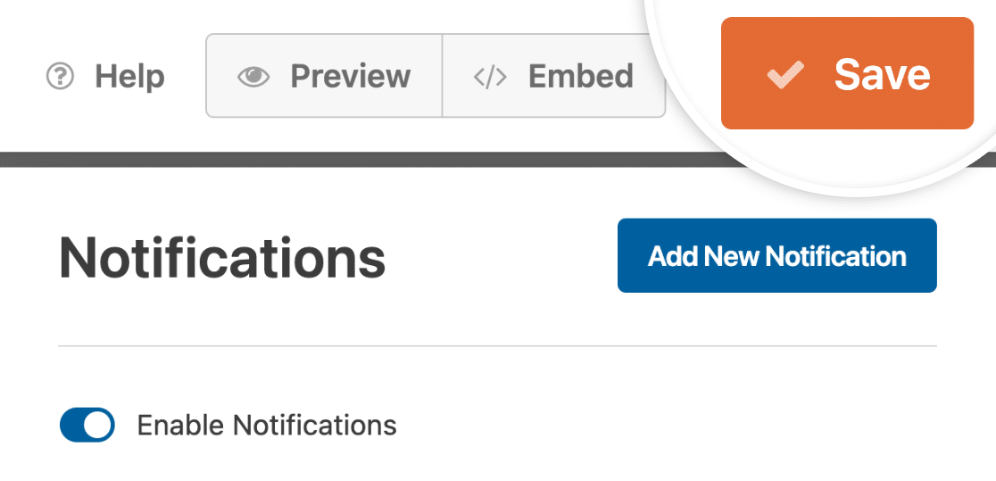 Cliquez sur le bouton Enregistrer pour enregistrer les paramètres de notification cliquez-sur-le-bouton-enregistrer-pour-enregistrer-les-paramètres-de-notification