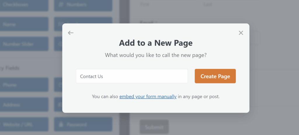 add-new-embed - WPForms