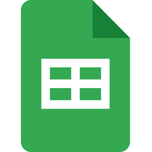 Icône Google Sheets - WPForms
