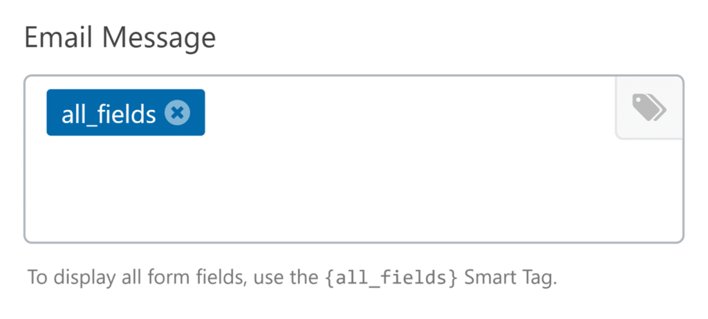 Message e-mail de notification - WPForms message-e-mail-notification