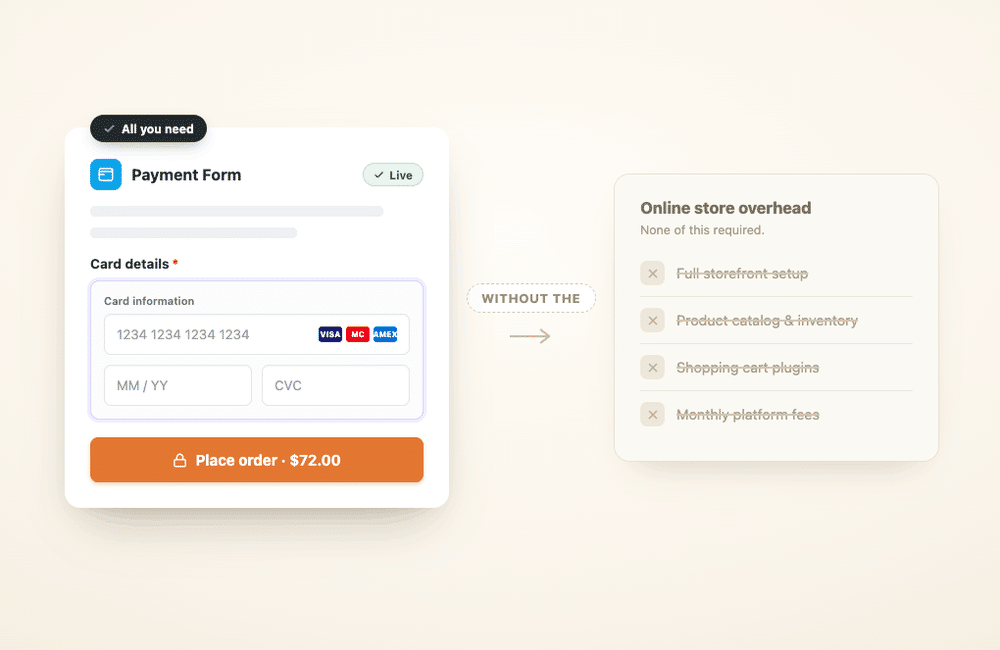 wpforms stripe pular loja v2 - WPForms Aceite pagamentos Stripe em um formulário WordPress sem construir uma loja online