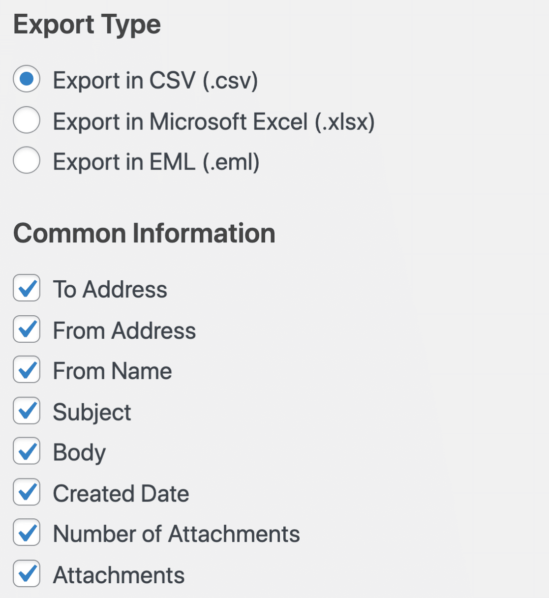 Esportazione WP Mail SMTP - informazioni comuni - WP Mail SMTP Esportazione WP Mail SMTP - informazioni comuni