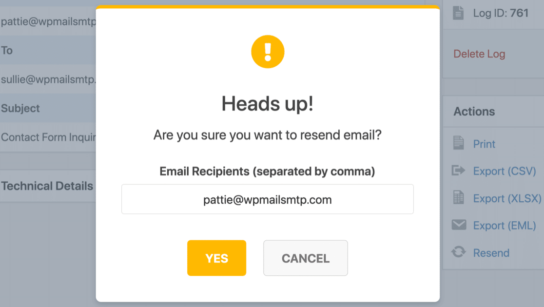 Resend WordPress emails in WP Mail SMTP - WP Mail SMTP Resend WordPress emails in WP Mail SMTP
