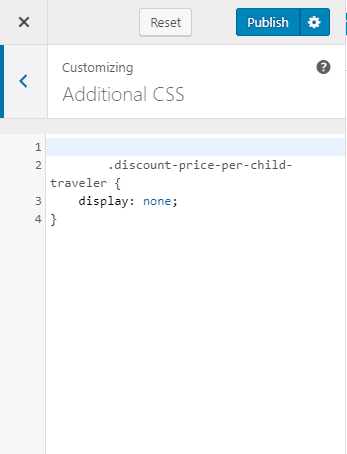 additional css