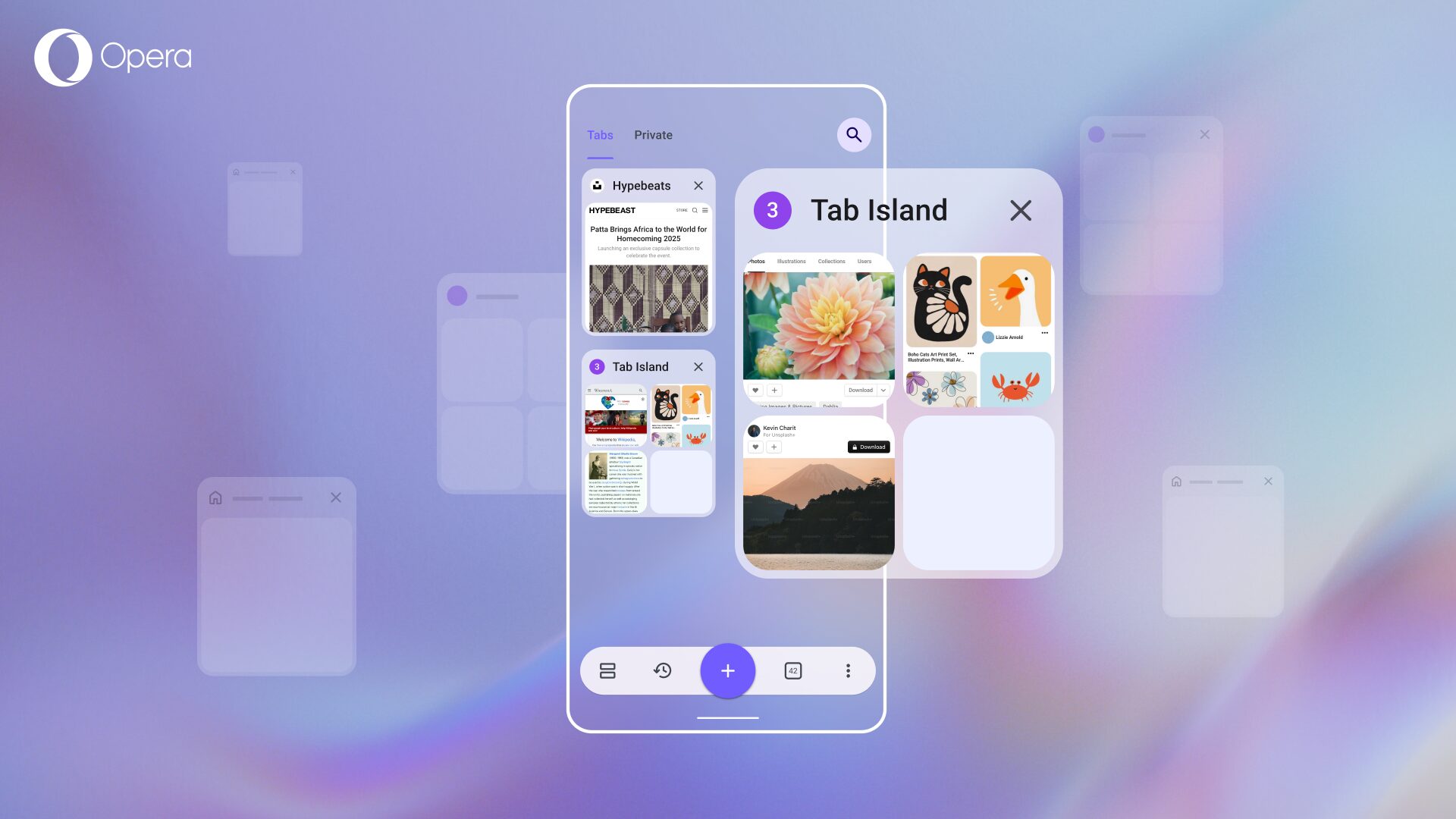 Opera is updating its flagship browser for Android and it's introducing the most comprehensive tab management system out there.