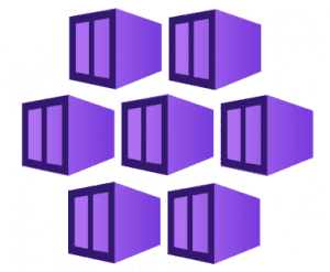Azure Kubernetes Service logo part of the tech stack of azure consulting services