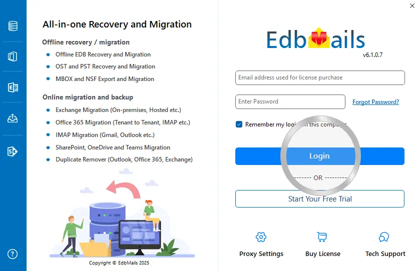 Demo login EdbMails Demo login EdbMails