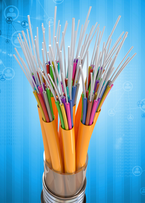Fiber optic bandwidth for your business.