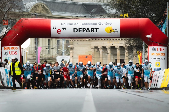 Départ d'une course