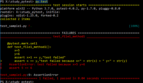 First Basic PyTest