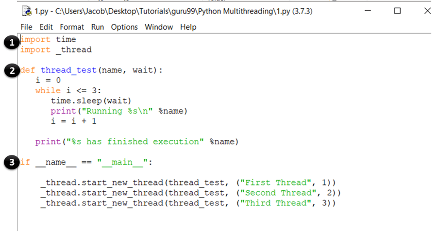 The Thread Module