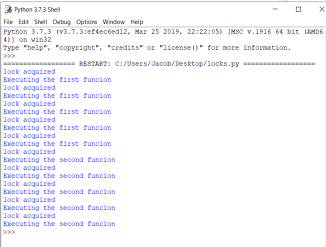 Synchronizing Threads