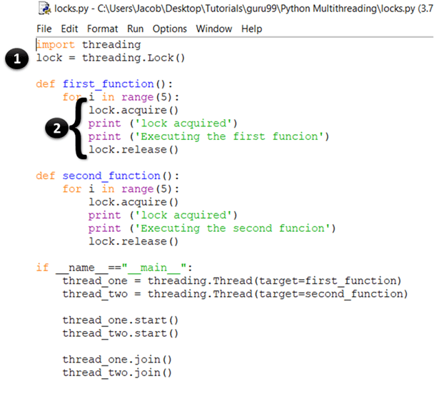 Synchronizing Threads