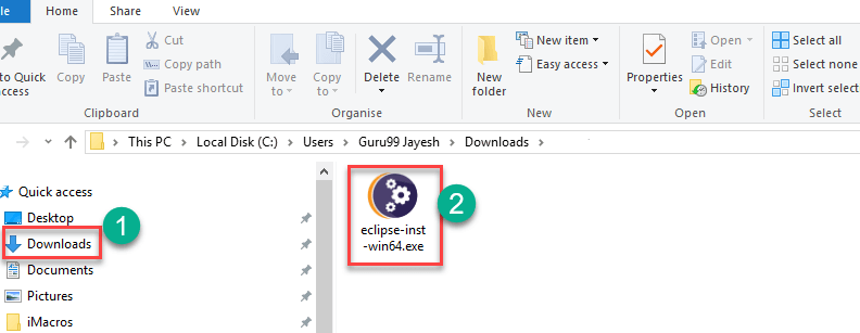 Downloading and Installing Eclipse