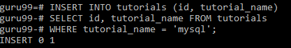 PostgreSQL In Tabelle einfügen