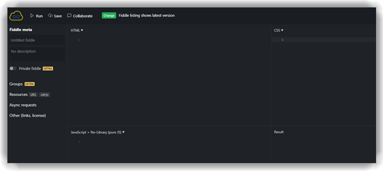 JSFiddle