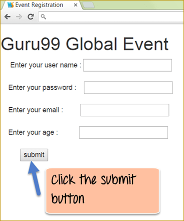 Form validation using HTML5