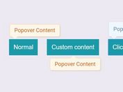 Customizable Tooltip-like jQuery Popover Plugin - alertTs