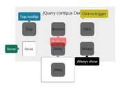 Fully Customizable Bubble Tooltip Plugin For jQuery - contip.js