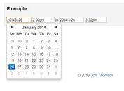 <b>Google Calendar-Like jQuery Data & Time Range Picker - datepair</b>