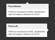 Simple Customizable Tooltip & Popover Plugin - Flyout